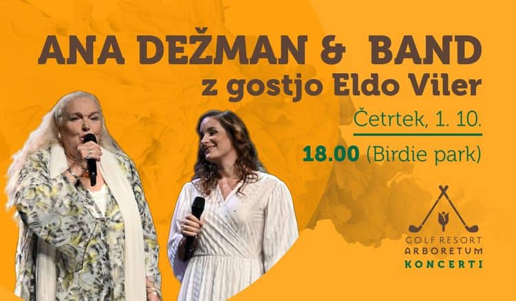 ANA DEŽMAN & BAND Z GOSTJO ELDO VILER